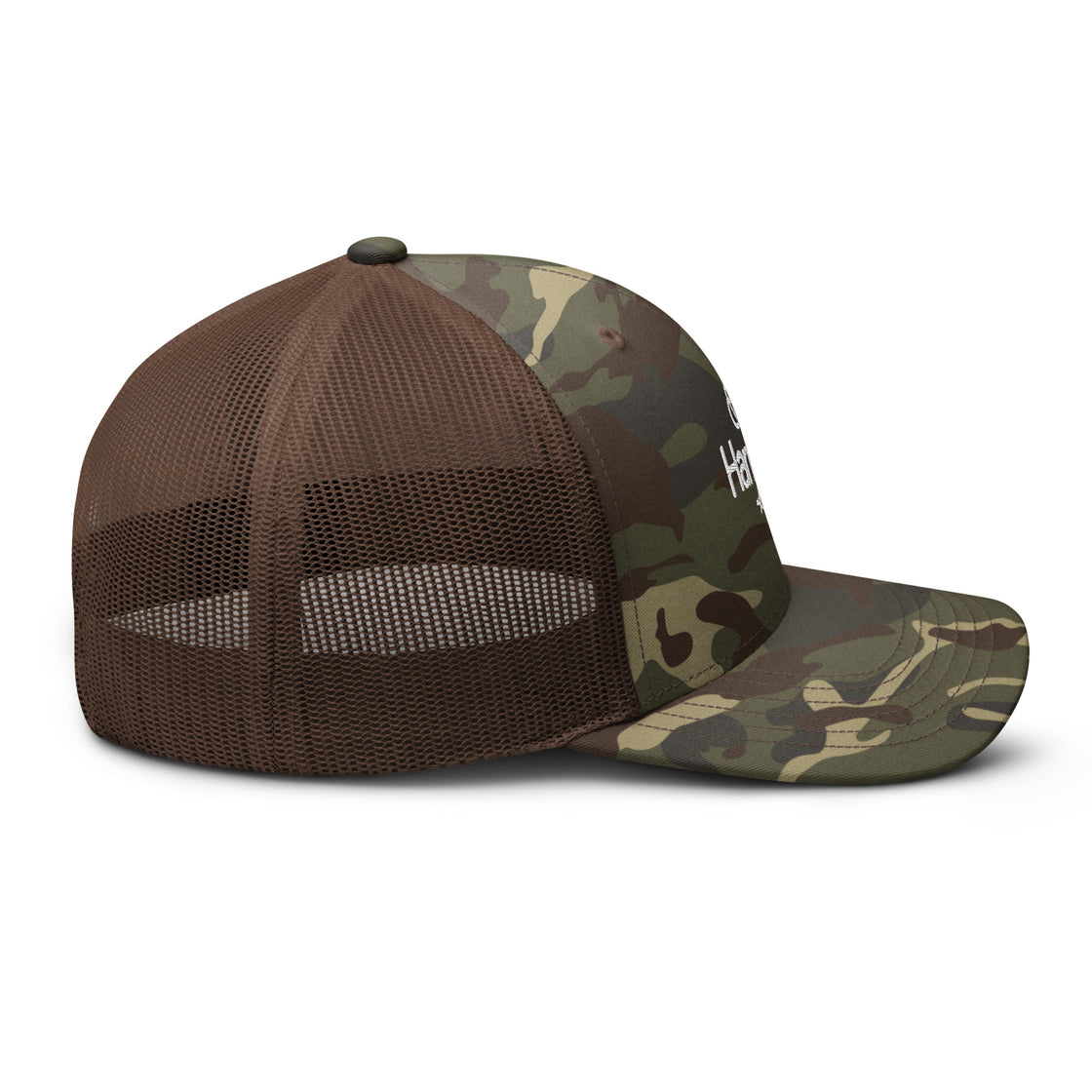 Harmony Luv Camo Trucker Hat