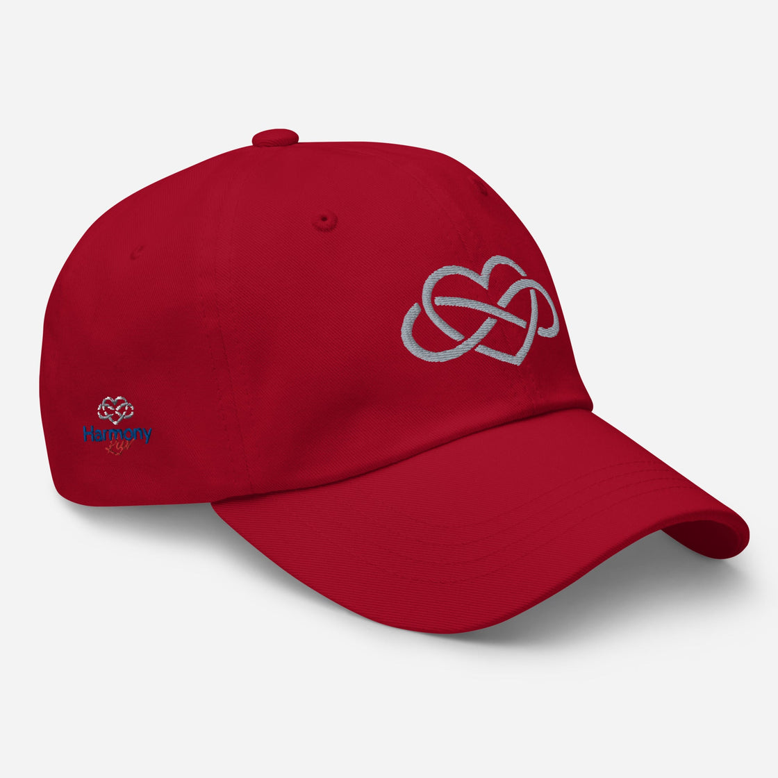 Infinity Heart Embroided Dad Hat By Harmony Luv