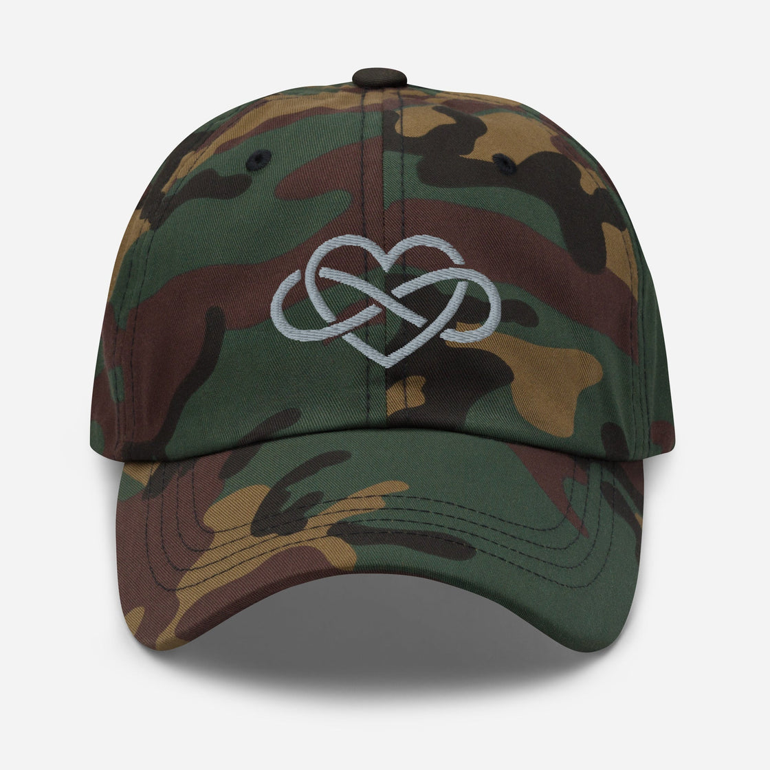 Infinity Heart Embroided Dad Hat By Harmony Luv