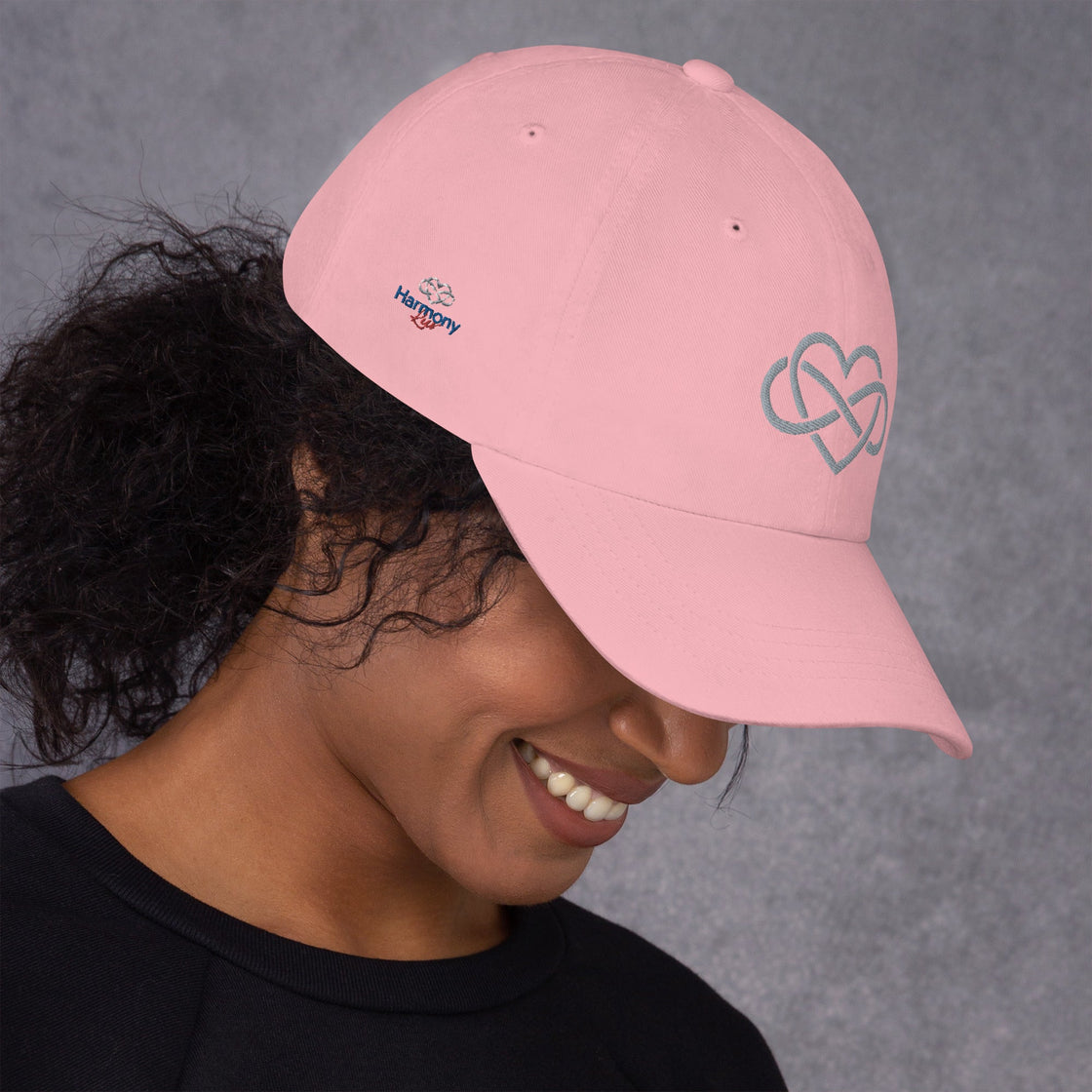 Infinity Heart Embroided Dad Hat By Harmony Luv