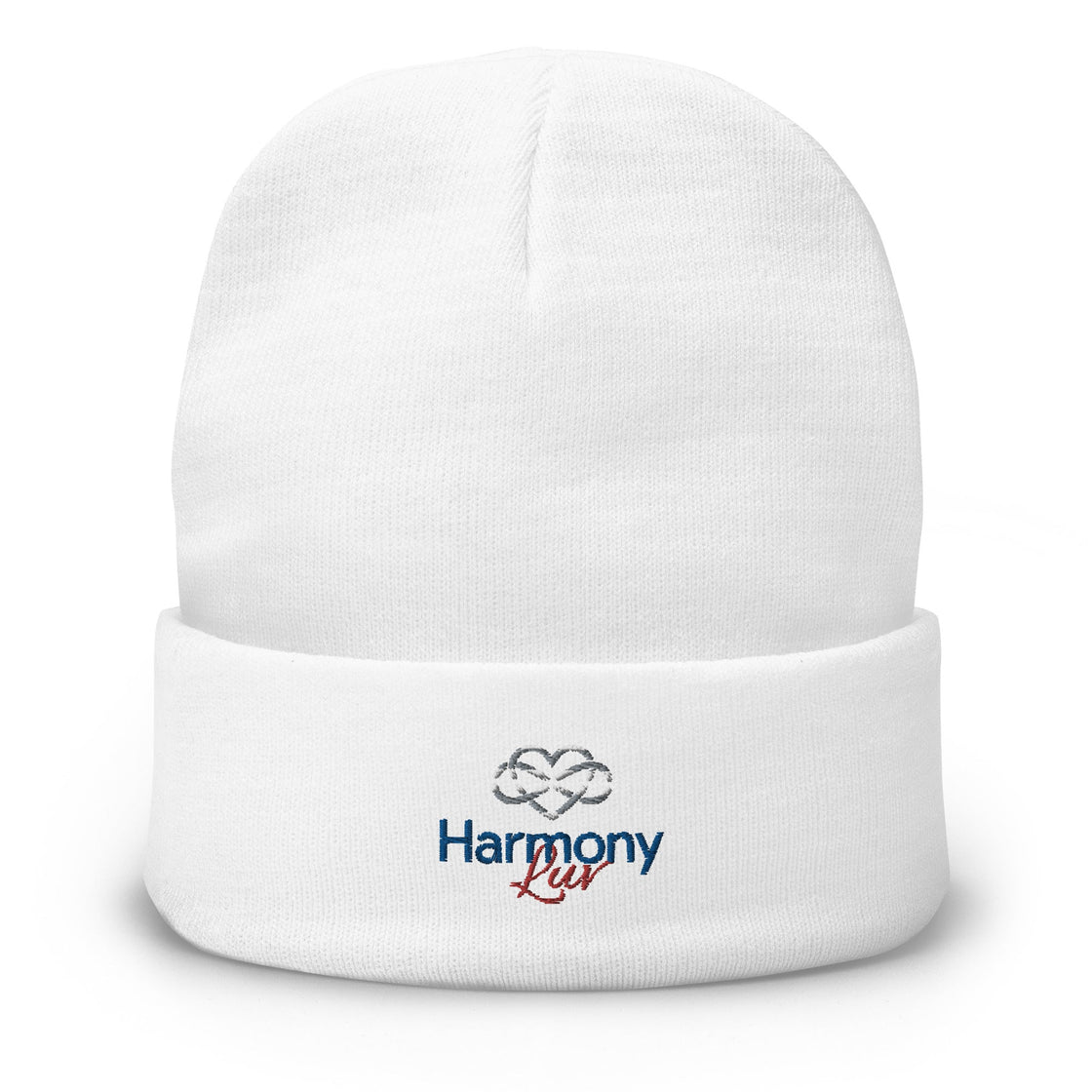 Harmony Luv Embroidered Beanie Hat