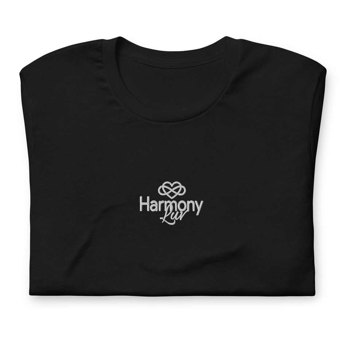 Harmony Luv White Logo T-shirt