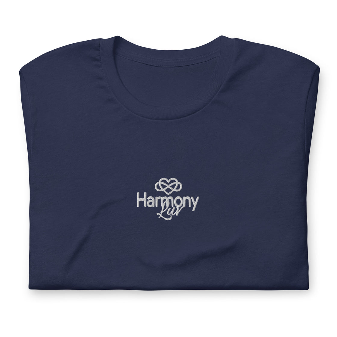 Harmony Luv White Logo T-shirt