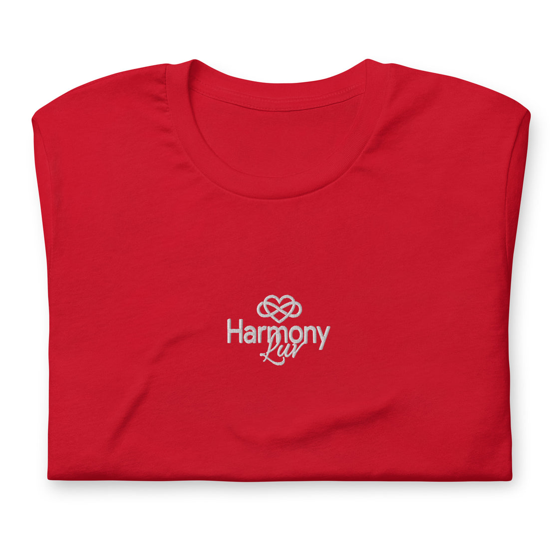 Harmony Luv White Logo T-shirt