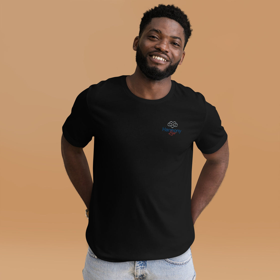 Harmony Luv Embroided Unisex T-Shirt T-Shit