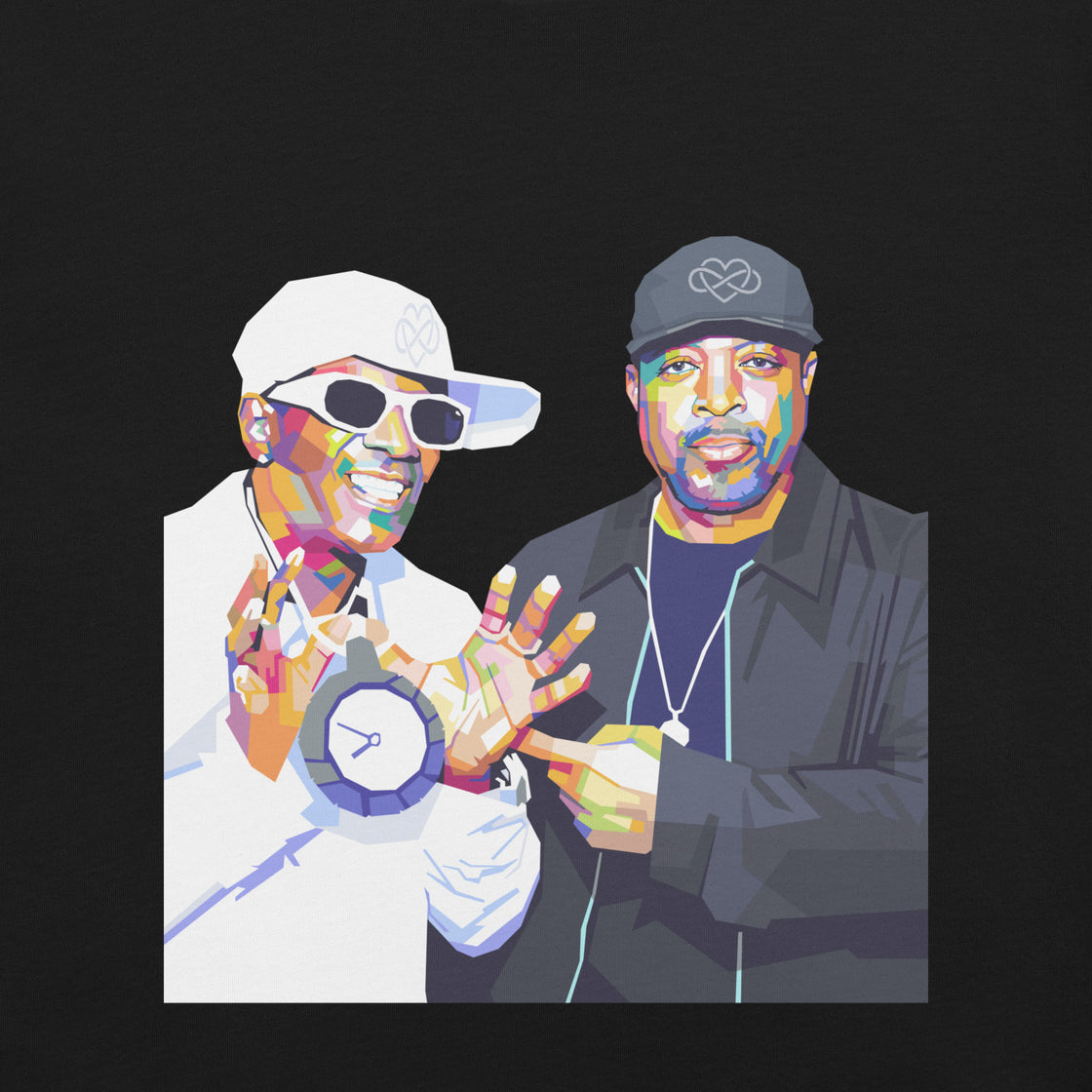 Chuck D & Flava Flav Unisex T-shirt