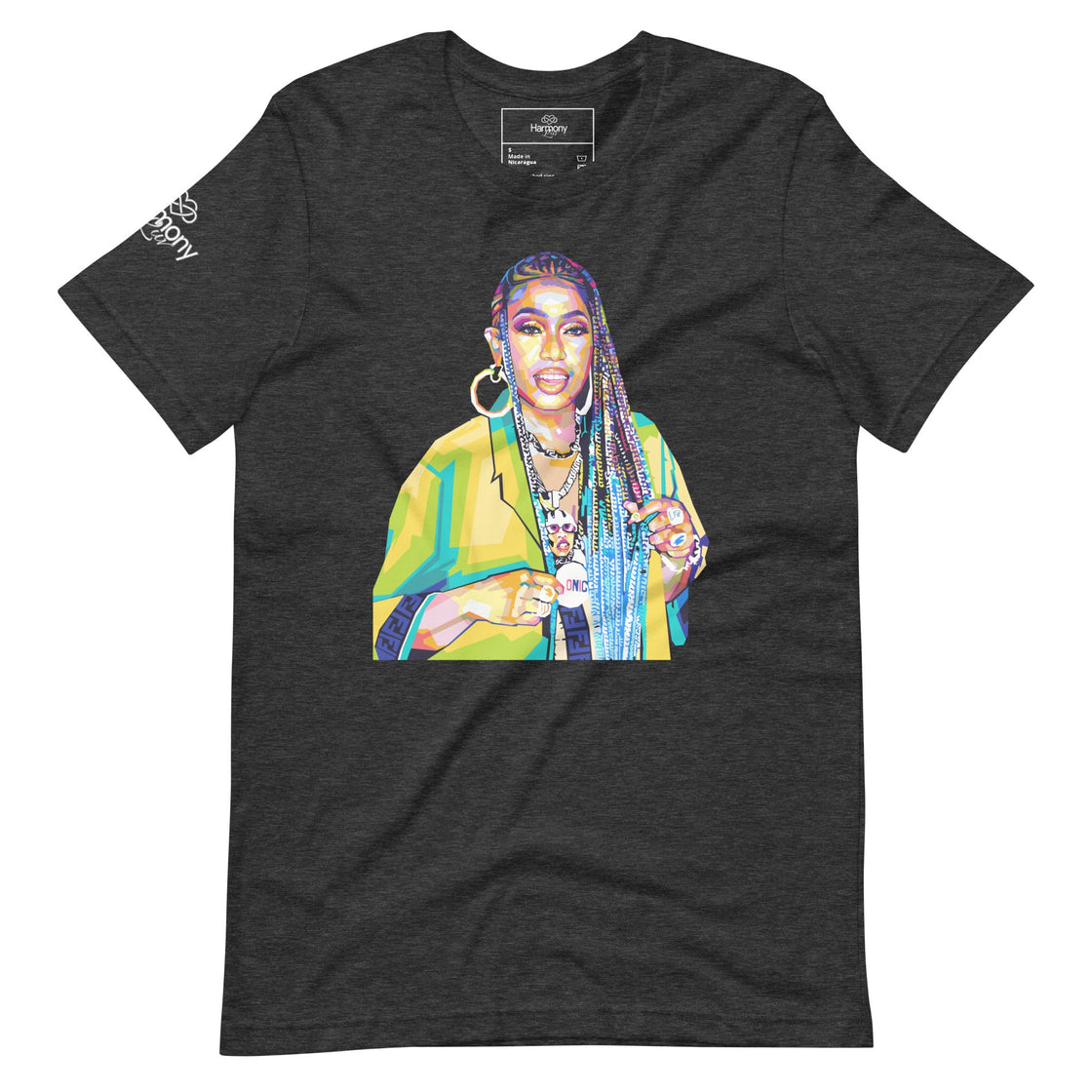 Missy Elliott Unisex T-Shirt Dark Grey Heather / S T-Shirt