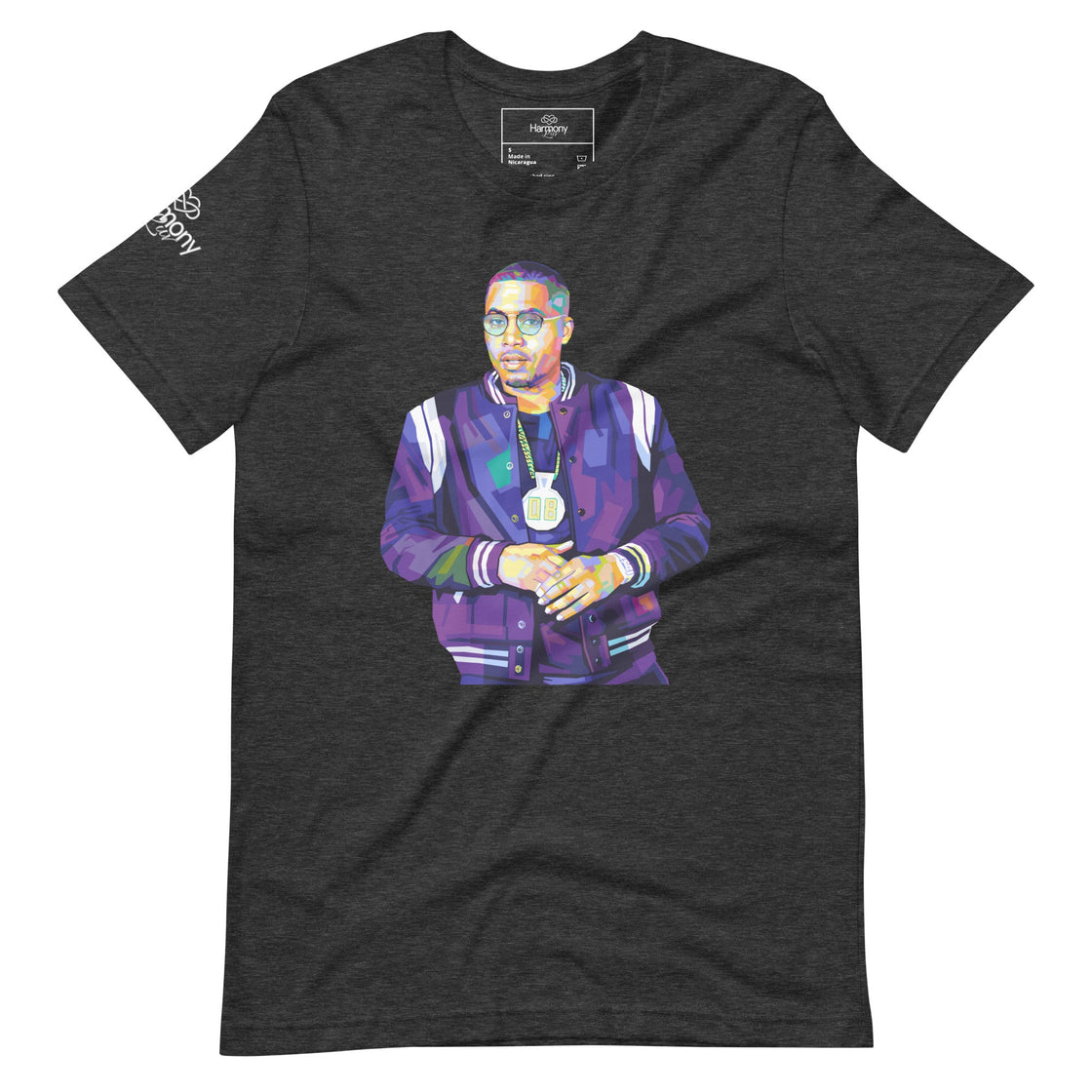 Nasir Jones Unisex T-Shirt Dark Grey Heather / S T-Shirt