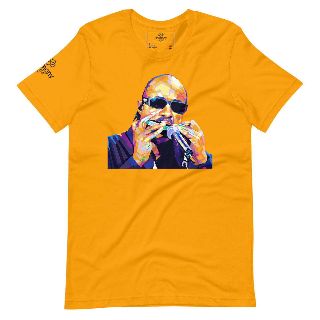 Stevie Wonder Unisex T-Shirt Gold / S T-Shirt