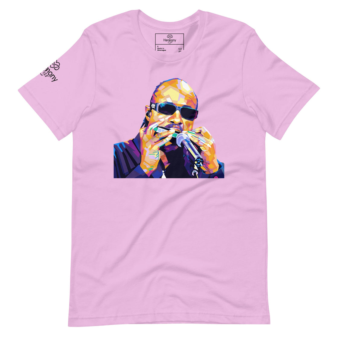 Stevie Wonder Unisex T-Shirt Lilac / S T-Shirt