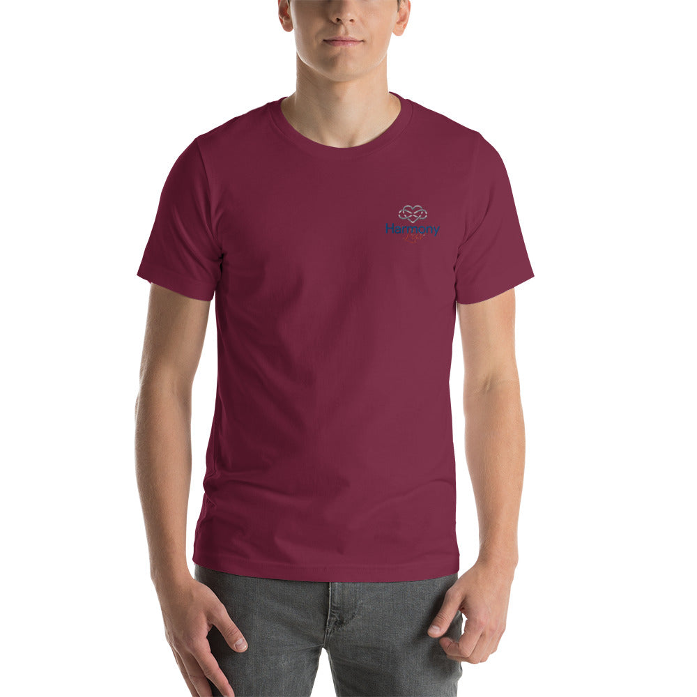 Harmony Luv Embroided Unisex T-Shirt T-Shit