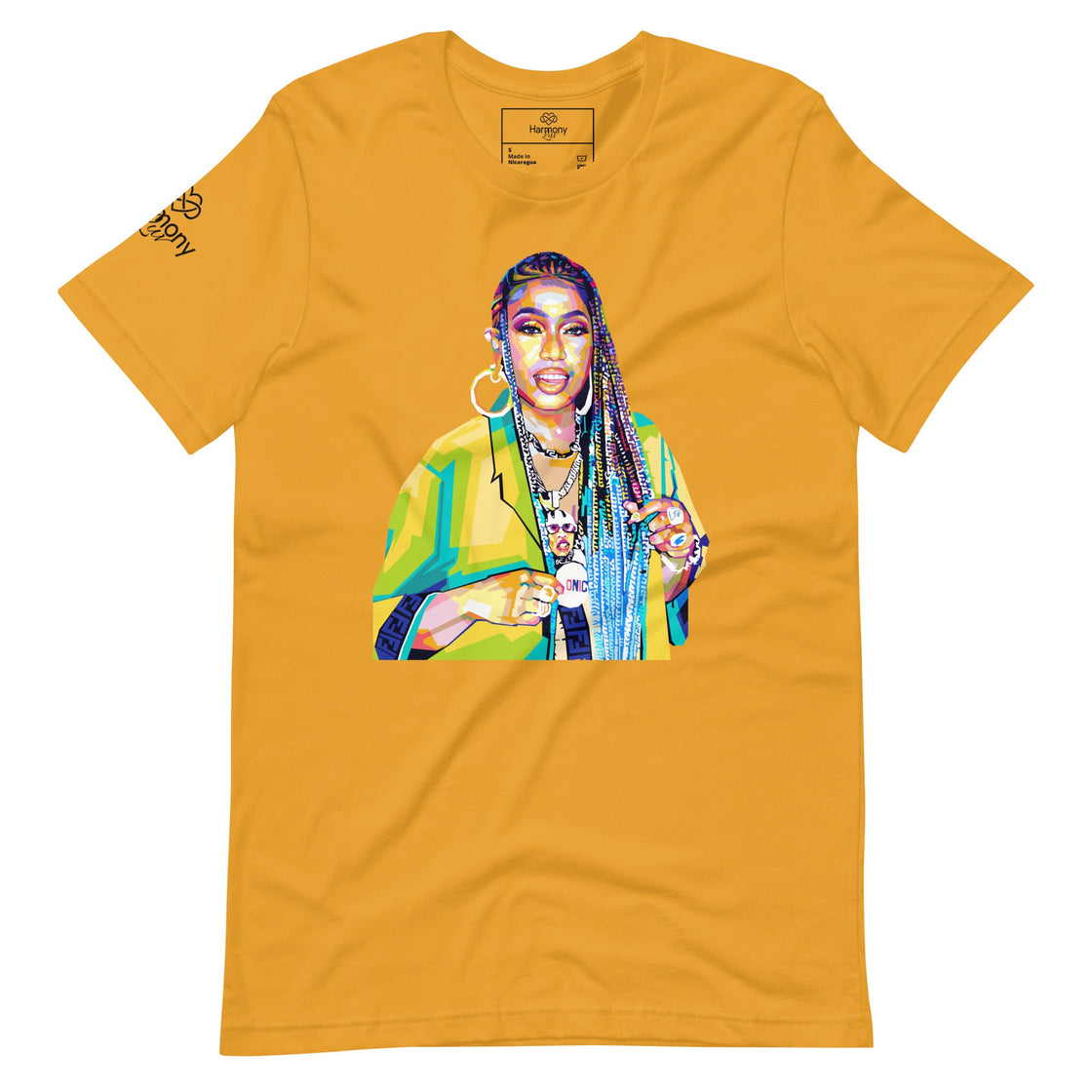 Missy Elliott Unisex T-Shirt Mustard / S T-Shirt