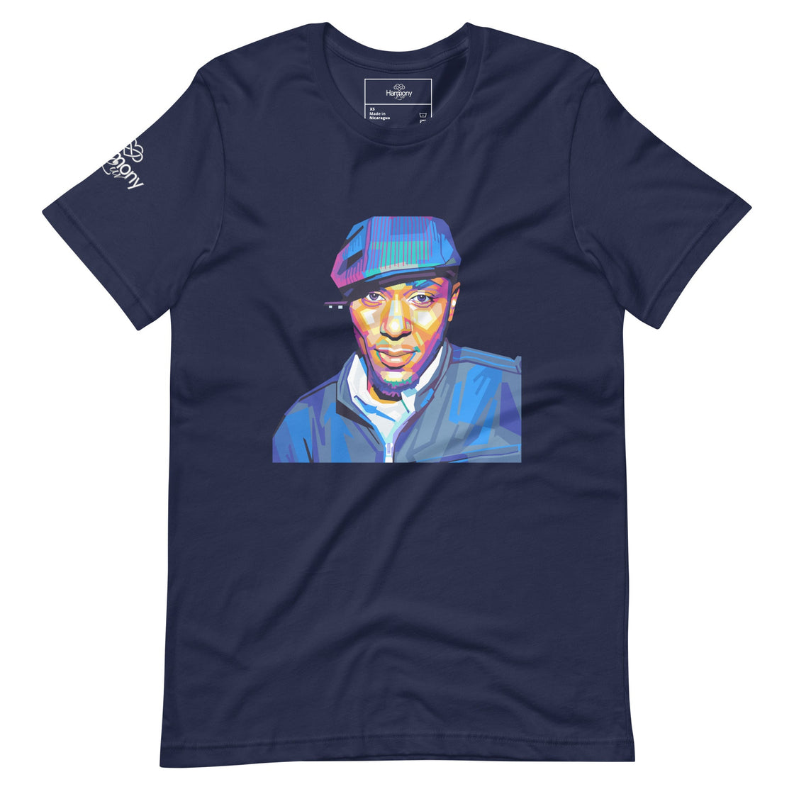 Yasiin Bey (Aka) Mos Def Unisex T-Shirt Navy / Xs T-Shirt