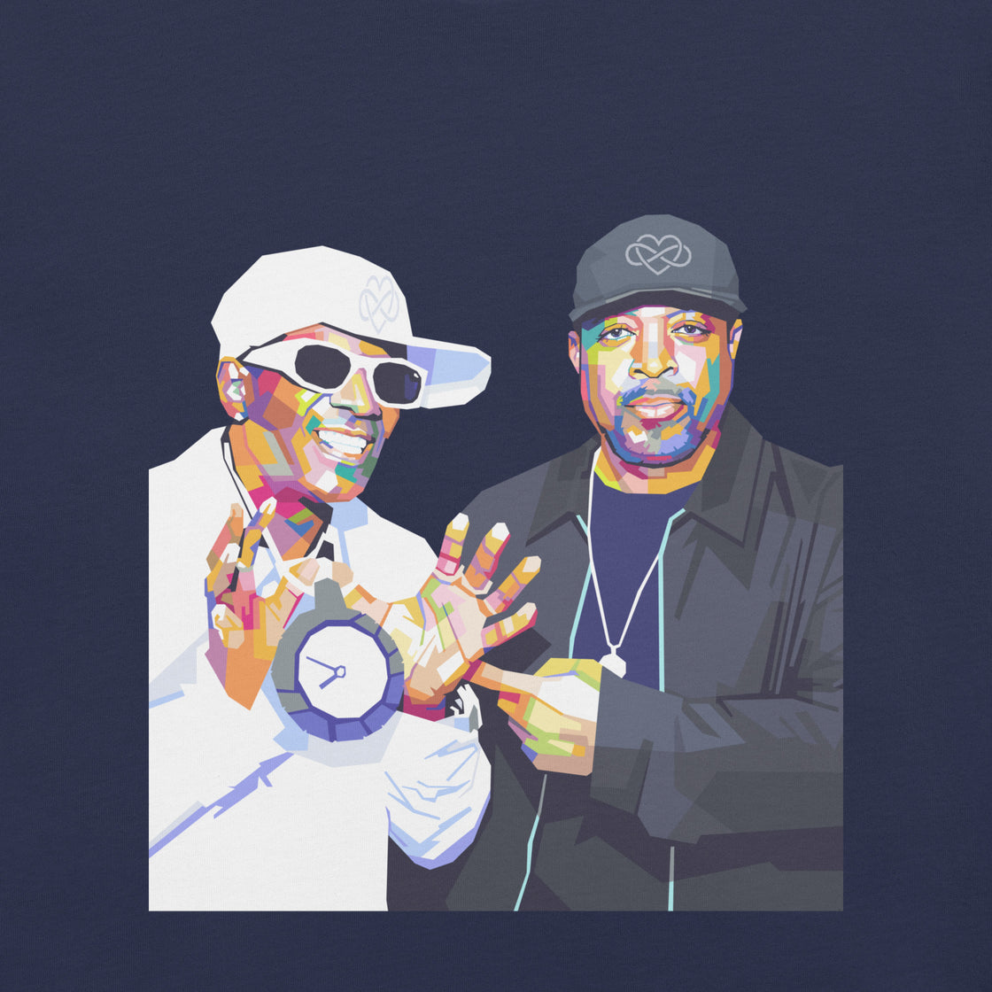 Chuck D & Flava Flav Unisex T-shirt