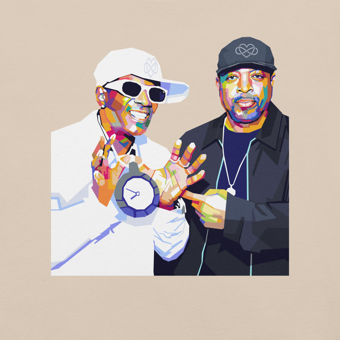 Chuck D & Flava Flav Unisex T-shirt