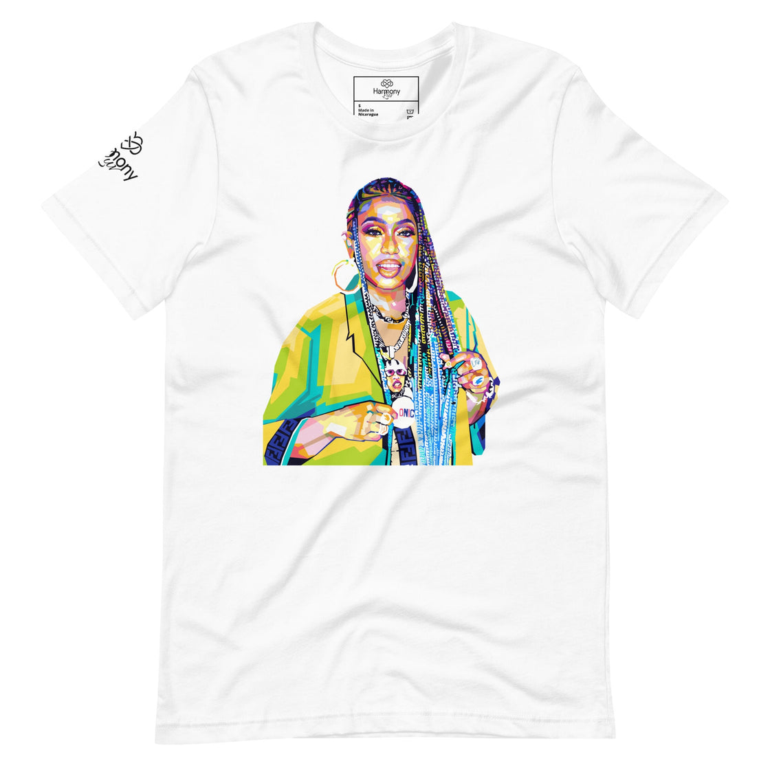 Missy Elliott Unisex T-Shirt White / S T-Shirt