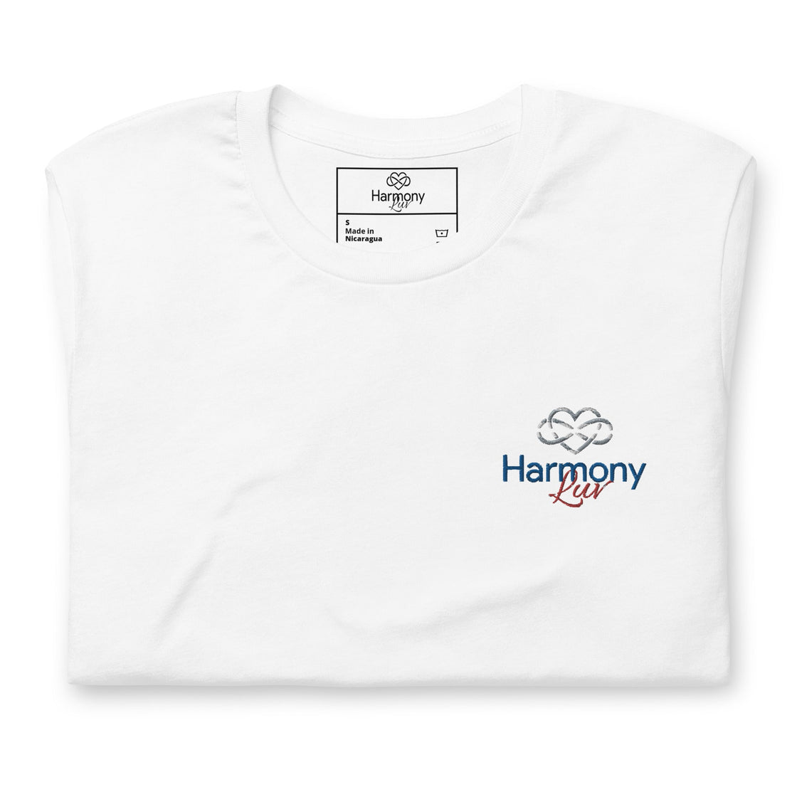 Harmony Luv Embroided Unisex T-Shirt T-Shit